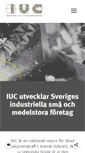 Mobile Screenshot of iuc.se