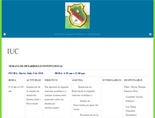 Tablet Screenshot of iuc.edu.co